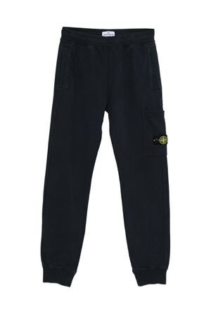 pantalone in cotone blu STONE ISLAND KIDS | K2S166200001S0A20V0020